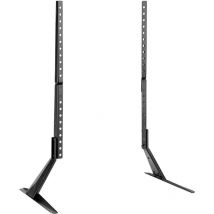 HP49L simple Pied pour tv 58,4 cm (23') - 190,5 cm (75') noir sur pied, réglable en hauteur, rigide R727302 - My Wall
