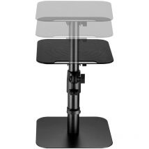 Mywall - My Wall HS31L x2 Pied pour haut-parleur noir inclinable, réglable en hauteur D347722