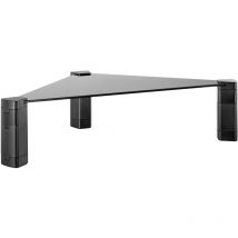 My Wall HT40L Réhausseur de moniteur Plage d'altitude: 34 à 124 mm noir R727172