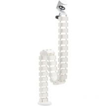 My Wall HZ43WL Canalina portacavi flessibile Bianco 1 pz.