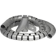 My Wall HZ5L Canalina passacavi (l x l x a) 1800 x 25 x 25 mm 1 pz. Argento