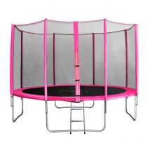 MyJump 4,00 m Trampoline de jardin rose