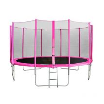 MyJump 4,30 m Trampoline de jardin rose