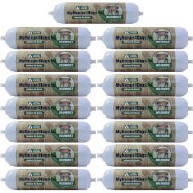 Hundefutter Wildwurst – 15 x 400g – 92% Wild – 11% Rohprotein – 7% Fett – 0,2% Calcium
