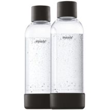 Mysoda - Pack De 2 Bouteilles Noires 1l