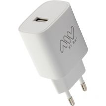 Transformador usb a 15w blanco - Myway