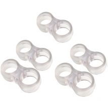 N 5 pezzi paracolpi proteggi maniglie in plastica morbida per porte antiurto