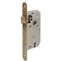 Serratura patent b.tondo ottonato 042T Bonaiti