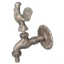 Rubinetto artistico a vite gallo brass stars