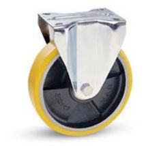 Ruota a forcella su piastra 22A AVO