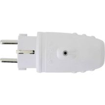 N & L 26747 Spina Di Sicurezza Gomma 230 V Grigio Chiaro Ip20