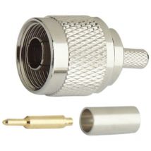 Electro Dh - n macho pour le sertissage 'crimp' pour le câble RG-58/U 19.650/58 8430552045518