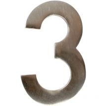 N°3 - Laiton finition Inox 90mm - 4003238
