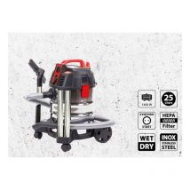 NAC - New American Concept VC140S-25-KL - Aspirateur eau et poussière (1400 w), noir