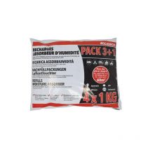 Nachfüllpackung Feuchtigkeitsabsorber 4 mal 1kg