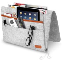 Aufbewahrungstasche Aus Filz Mit Fächern Für Den Nachttisch, Praktischer Hängeorganizer Für Sofa Oder Bett, Für Handy, Zeitschriften, Tablet, 
