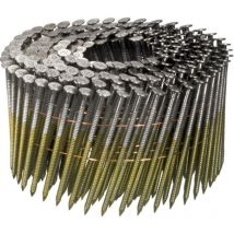 Arcas - Nägel 16° 2.5x65 mm - geringelt Galvanisiert in Flachrollen Metalldraht - Karton mit 7200 Nägeln - arca - SPR2565AG