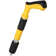 Geevorks - Nagel-Wandbefestigungswerkzeug, Hochdruck-Nagelpistole, manuelle Stahl-Nagelpistole, Stärke verstellbar, für Zuhause, Heimwerker,