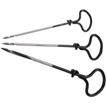 Max Power - Nagelbohrer-Set 3 teilig Gewindeschneider