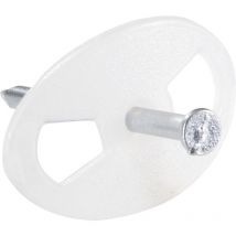 Jäger Direkt - 700841 Nagelscheibe 700841 Bündel-Ø-Bereich 20 mm (max) Natur 1 St.