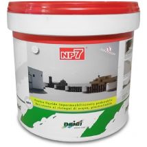 NP7 rossa guaina liquida impermeabilizzante pedonabile 1 kg - Naici