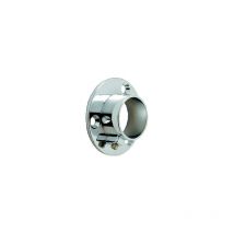 Naissance avec embase zamac pour tube penderie - Diamètre embase : 50 mm - Pour tube de diamètre : 30 mm - duval-bilcocq