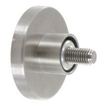 Naissance de tube - Décor : Satiné - Diamètre embase : 67,5 mm - Matériau : Inox 304 - Pour tube de diamètre : 25 mm Itar