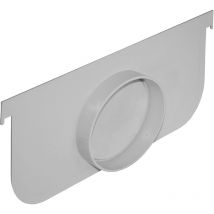First Plast - Naissance de fond droite et gauche pvc sortie Ø125 hauteur 175