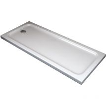 Nala - Piatto Doccia Rettangolare Ribassato In Abs h 5cm Con Piletta Inclusa 80x180