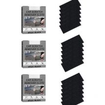 Rosemary - LaBlanc - Lot de 18 Nano Sparkle Cloth pour la réparation des rayures de voiture,Nano Magic Cloth Multipurpose Car Scratch Remover for