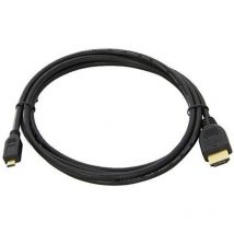 Nanokabel micro hdmi kabel v1.4 (high speed / hec), a/m-d/m, 1.8 m
