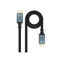 Nano Cable - nanocable 10.15.8001 - hdmi 2.1 iris Câble 8K, 1,0 m, noir