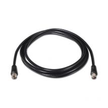 Nanocable - 10.26.0202 - Câble d'antenne tv 75 Ohm, mâle-femelle, 1,8m