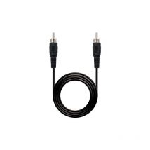 Nanokabel 10.24.0405 Kabel de audio 5 m RCA Schwarz