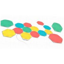 Nanoleaf - Ruban Led Shapes Hexagons Starter Kit 15 Panneaux 30 W