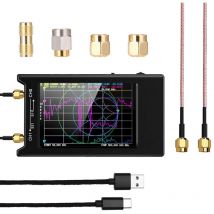 NanoVNA-H4 50KHz1.5GHz Analyseur de réseau vectoriel vna hf vhf uhf uv Analyseur de réseau vectoriel à cristaux liquides 4 pouces
