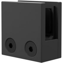 8mm/10mm Matt Black Support Foot/Wall Bracket - Colore