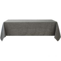 Nappe 140x240cm Tissage Anthracite - ACCESS DECO