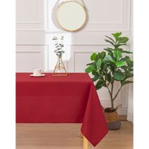 Nappe anti tache rectangulaire rouge
