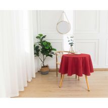 Nappe anti tache ronde rouge