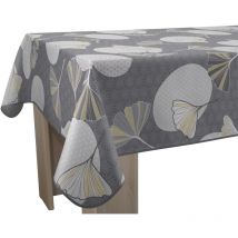 Nappe Anti-taches Kobe gris - Rectangle 150 x 300 cm