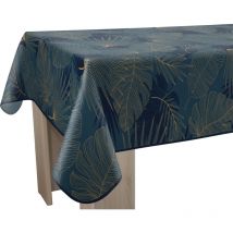 Nappe Anti-taches Olinda bleu - Carrée 150 x 150 cm
