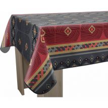 Nappe Anti-taches Valparaiso rouge - Rectangle 150 x 240 cm