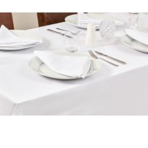 Nappe Blanche Restaurant - Carré 1150 X 1150 Mm - Mitre