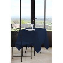 Nappe carree 180 x 180 cm Nels Bleu petrole