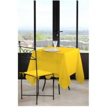 Nappe carree 180 x 180 cm Nels Jaune