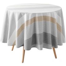 Nappe coton ronde Iliade tisse
