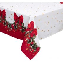 Nappe de Noël réctangulaire motifs guirlande