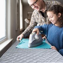 Bluedeer - Nappe de Repassage Isolante Couverture de Repassage à la Vapeur Coton Tapis sur Table Portable pour Lave-Linge Sèche-Linge Voyager la