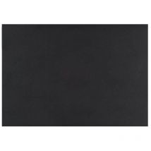 Nappe de table double face noire